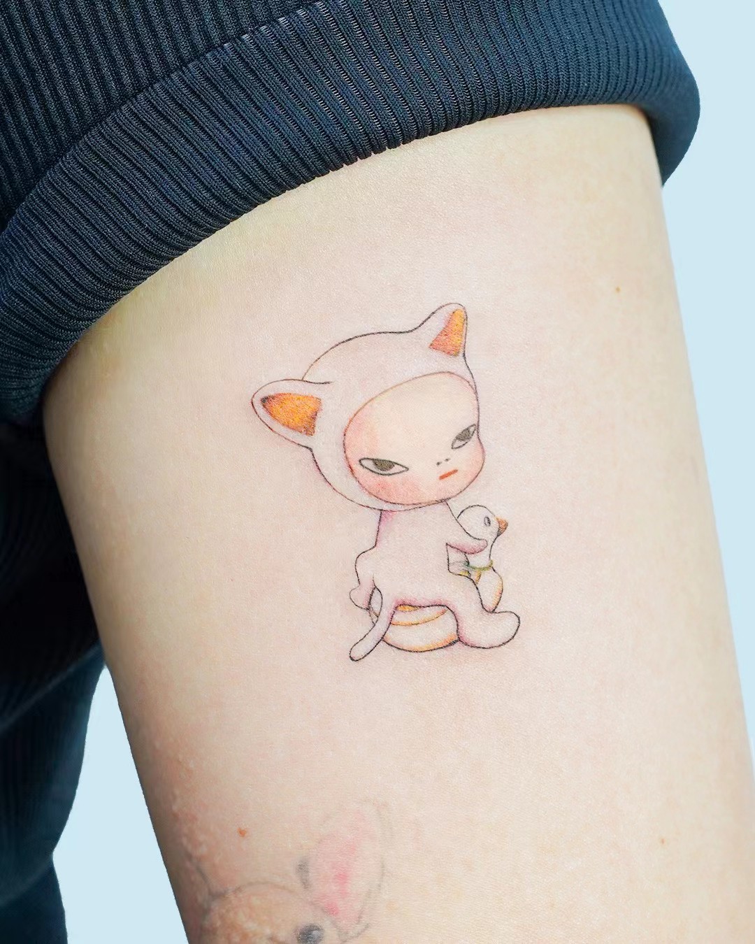 Delicate colour tattoo by Misa in Hong Kong, portfolio 11
