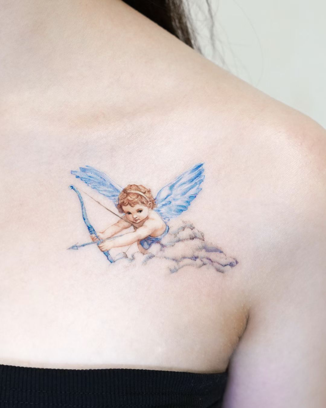 Delicate colour tattoo by Misa in Hong Kong, portfolio 13